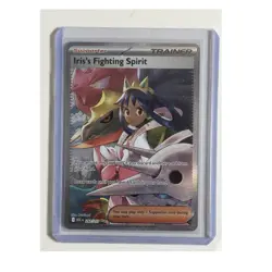 The Pokemon Company Iris's Fighting Spirit SIR Rare Holo 292/217 AH Eng - Image 1