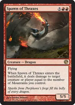 MTG - Spawn of Thraxes - Journey into Nyx - NM, English Magic FLAT RATE SHIP - Image 1