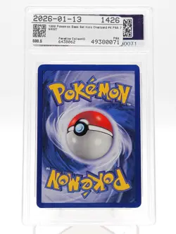 CHARIZARD 1999 POKEMON BASE SET UNLIMITED HOLO #4 PSA 7 Q3963 - Image 2
