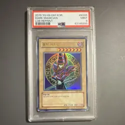 Yu-Gi-Oh! TCG Konami Dark Magician K005 2019 Legend of Blue Eyes Holo KR PSA 9 - Image 1