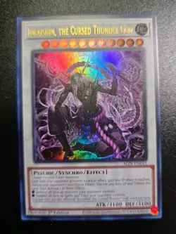 Juraishin, the Cursed Thunder God ALIN-EN043 Ultra Rare 1st Ed NM Yu-Gi-Oh! - Image 1