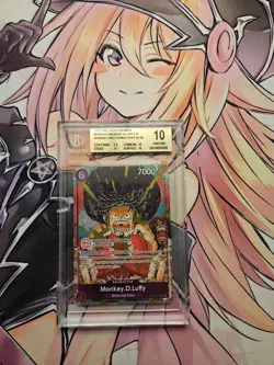 2025 One Piece Promo Bandai Card Game Fest Monkey D Luffy BGS 10 PRISTINE - Image 1