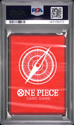 2023 ONE PIECE OP04-KINGDOMS OF INTRIGUE ALTERNATE ART #058 CROCODILE PSA 10 - Image 2