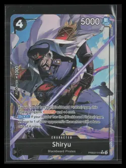 #PRB02-015 Shiryu (Alternate Art) Premium Booster -The Best- Vol. 2 🔥 - Image 1