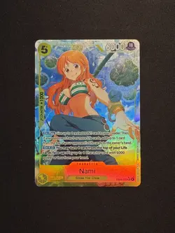 Nami SR Alt Art EB03-053 English NM Heroines Edition One Piece Card Game - Image 1