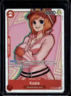 2024 One Piece The Best Koala Super Rare #OP05-006 - Image 1
