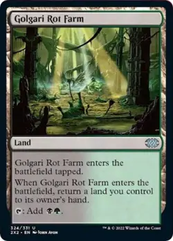 Golgari Rot Farm - Near Mint MTG Double Masters 2022 - Image 1
