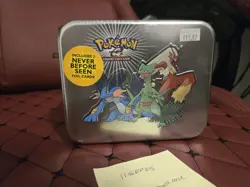Rare Pokemon 2003 E-Reader EX Series Collector's Tin Sealed - Image 5