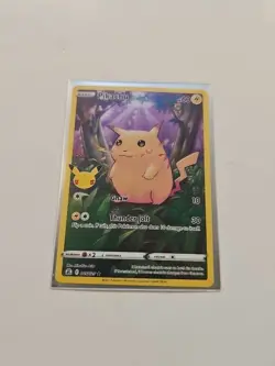 2021 Pokemon Pikachu 005/025 Celebrations Ultra Rare Full Art Holo - Image 1