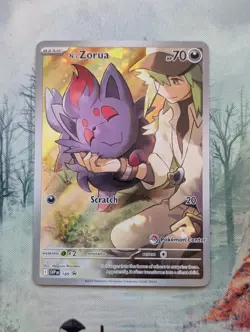N's Zorua - 189 (Pokemon Center Exclusive) 189 Sv: Scarlet & Violet Promo Cards - Image 1