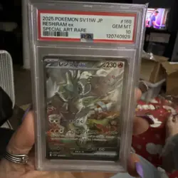 PSA 10-Reshiram ex 168/086 SV11W: White Flare Holo (Jp) Pokemon TCG - Image 3