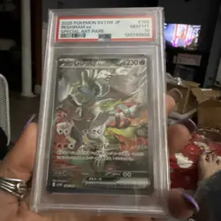 PSA 10-Reshiram ex 168/086 SV11W: White Flare Holo (Jp) Pokemon TCG - Image 4