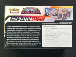 Pokemon TCG Astral Radiance Build & Battle Stadium Box 820650850400 - Image 2