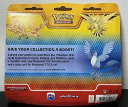 Brand New Sealed Pokemon Enhanced 2-Pack Blister Articuno, Zapdos, & Moltres - Image 2