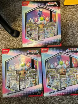 Pokemon Prismatic Evolutions Binder Collection sealed - Image 1