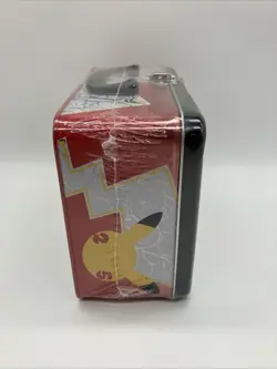 Pokemon 25th Anniversary Celebrations Treasure Chest Lunchbox Tin Factory SEALED - Image 5