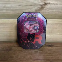 Pokemon Destined Rivals Team Rocket Mewtwo Ex Tin - Image 1