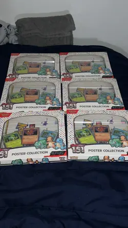 Lot of 6 Pokemon Scarlet & Violet 151 Poster Collection - Brand New Sealed - Image 4