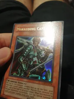 Yugioh Marauding Captain LOD-EN018 Ultra Rare Exc - Image 2