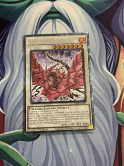 Yugioh/ Black Rose Dragon/ Collector’s Rare/ RA04/ 1st Edition/ Mint - Image 1