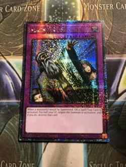 *** SOLEMN JUDGMENT *** QUARTER CENTURY SECRET RARE RA02-EN075 YUGIOH! - Image 1