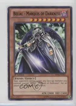Belial - Marquis of Darkness 1st Ed. YuGiOh Battle Pack 2: War the Giants READ - Image 1