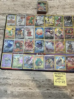 Pokemon Lot! EXs, Vs, VStars, VMax! 488 Cards Total NM Or Better! Best Value - Image 5