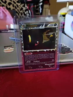 Umbreon Prime Undaunted Pokemon Holo Card 86/90 NM-LP Condition - Image 1