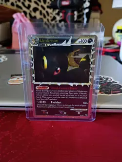 Umbreon Prime Undaunted Pokemon Holo Card 86/90 NM-LP Condition - Image 2