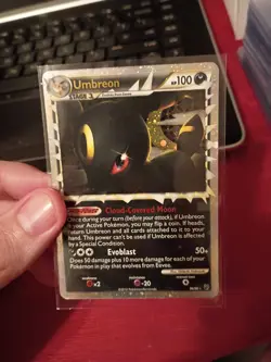 Umbreon Prime Undaunted Pokemon Holo Card 86/90 NM-LP Condition - Image 4