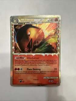 Pokemon Card TCG Typhlosion (Prime) HGSS09 Black Star Promo Ultra Rare Holo NM - Image 1
