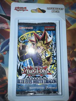 Yugioh Legend of Blue Eyes White Dragon Legendary Pack Sealed Blister - Image 1