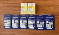 One Piece OP14 (6) Sleeved Booster Pack + (2) OP15 Double Pack Factory Sealed - Image 2