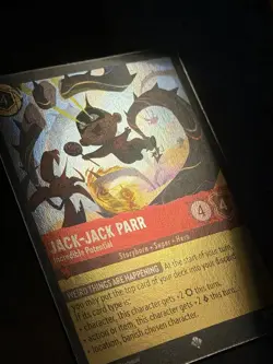 Disney Lorcana Cold Foil - Jack-Jack Parr - Incredible 121/204 - Wilds Unknown - Image 2