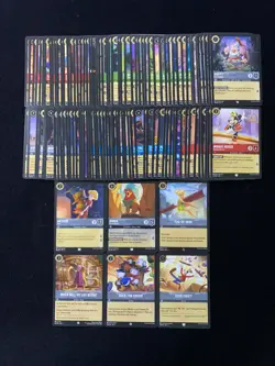 2024 Disney Lorcana TCG English 190/204 192/204 Simba Arthur Lot*114 KP48 - Image 1