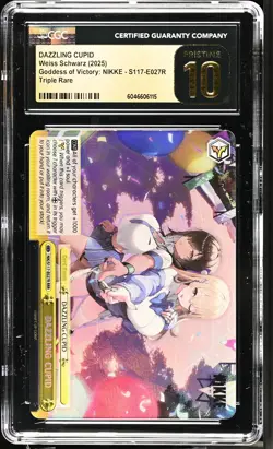 Weiss GRADED DAZZLING CUPID Naga Tia E027R NIKKE RRR PRISTINE 10 CGC - Image 1
