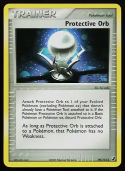 Pokemon Card - Protective Orb Unseen Forces 90/115 Reverse Holo Stamped - Image 1