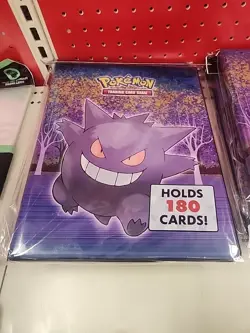 Ultra Pro Binder Pokemon TCG Gengar Haunted Hollows 9 Pocket 180 Cards - Image 1