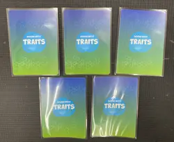 Doomlings Traits Cards Lot of 5 White Foil Cards Overlush Kickstarter - Image 2