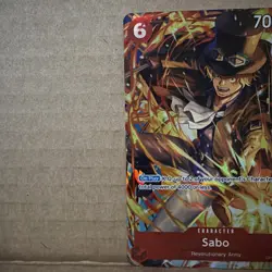 Sabo (Illustration Box Vol.5) OP05-007 One Piece Promotion Cards Foil (A) - Image 5