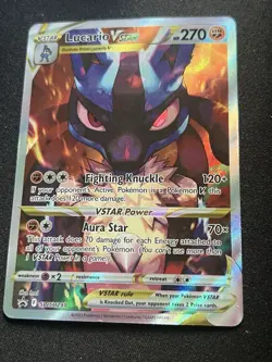 Lucario VSTAR SWSH291 SWSH: Sword & Shield Promo Cards Holo - TCG Pokemon Card - Image 1