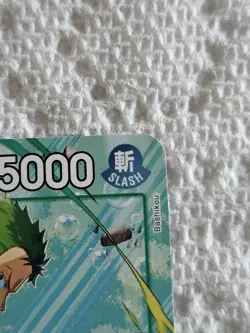 One Piece Roronoa Zoro Promo Card P-114 - Image 3