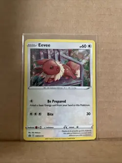 Eevee - SWSH175 - Pokemon Sword & Shield Promo Ultra Rare Holo Card - Image 1