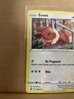 Eevee - SWSH175 - Pokemon Sword & Shield Promo Ultra Rare Holo Card - Image 5
