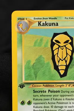 Kakuna 1st Edition 41/75 LP Neo Discovery Regular Uncommon Pokemon TCG Card - Image 2