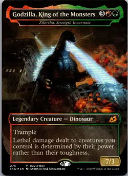 Godzilla, King of the Monsters - Zilortha, Strength Incarnate 275 Foil NM - Image 1