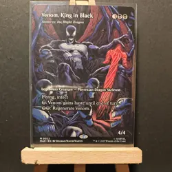 Venom, King in Black - Skithiryx, the Blight Dragon (Borderless) MAR MTG - Image 3
