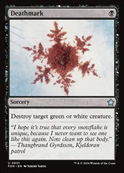MTG Foundations U Deathmark #0601 PLAYSET 4X X4 - Image 1