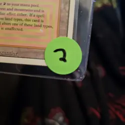 MTG Taiga Revised Edition Regular Rare - Image 3