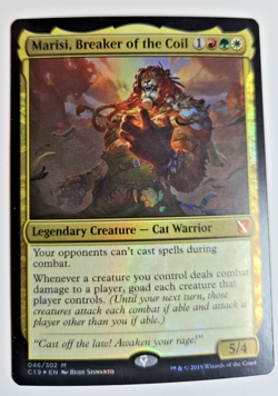 FOIL Marisi, Breaker of the Coil - Commander 2019 #046 - Image 1